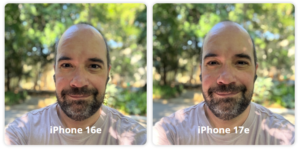 iphone 17e selfie